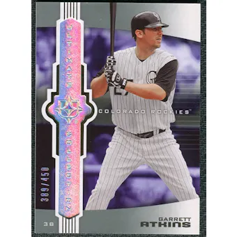 2007 Upper Deck Ultimate Collection #15 Garrett Atkins /450