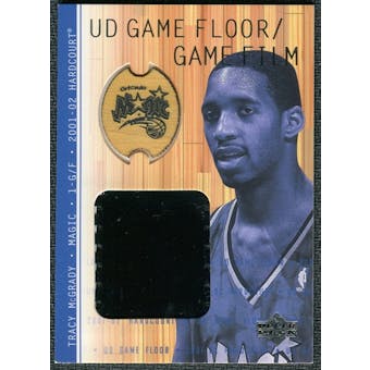 2001/02 Upper Deck Hardcourt UD Game Film/Floor #TMF Tracy McGrady