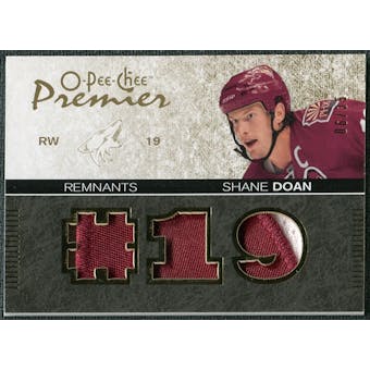 2007/08 Upper Deck OPC Premier Remnants Triples Patches #PRSD Shane Doan /35