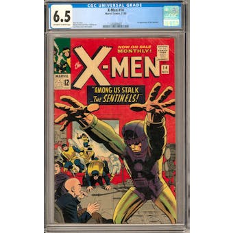 X-Men #14 CGC 6.5 (OW-W) *1345804007*