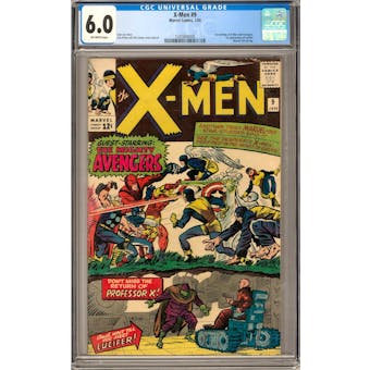 X-Men #9 CGC 6.0 (OW) *1345804009*