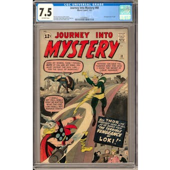 Journey Into Mystery #88 CGC 7.5 (OW) *1345804011*