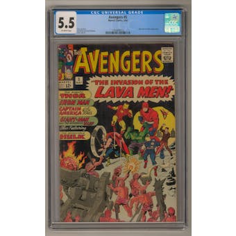 Avengers #5 CGC 5.5 (OW) *1345806010*