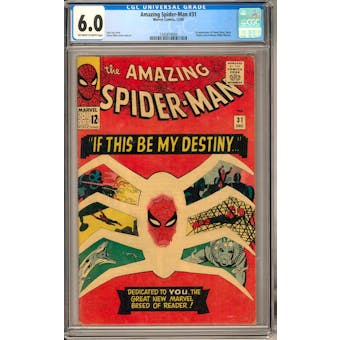 Amazing Spider-Man #31 CGC 6.0 (OW-W) *1345814004*