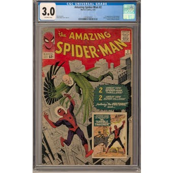 Amazing Spider-Man #2 CGC 3.0 (OW) *1345824002*