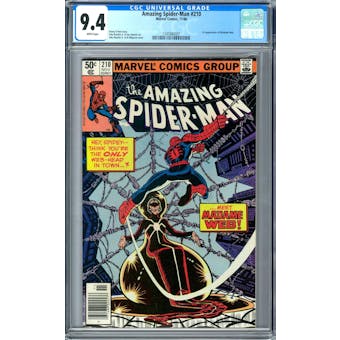 Amazing Spider-Man #210 CGC 9.4 (W) *1345860001*