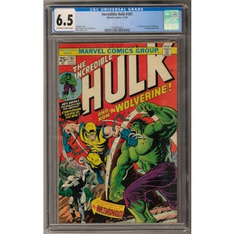 Incredible Hulk #181 CGC 6.5 (OW-W) *1345865002*