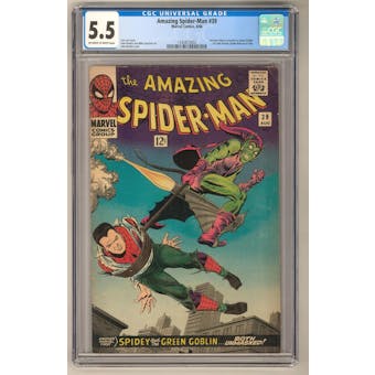 Amazing Spider-Man #39 CGC 5.5 (OW-W) *1345873002*