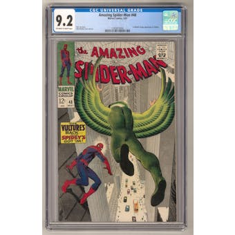 Amazing Spider-Man #48 CGC 9.2 (OW-W) *1345873004*