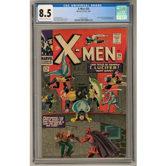 X-Men #20 CGC 8.5 (OW-W) *1345873005*