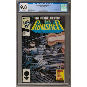 Punisher Limited Series #1 CGC 9.0 (W) *1345888003*