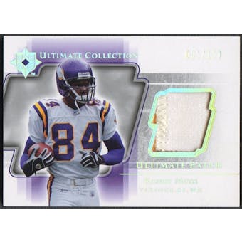 2004 Ultimate Collection #UPRM Randy Moss Game Jersey Patch #001/150