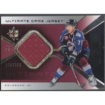 2004/05 Ultimate Collection #UGJRB Ray Bourque Jersey #150/250
