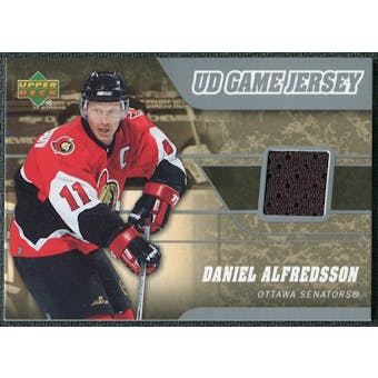 2006/07 Upper Deck Game Jerseys #JDA Daniel Alfredsson