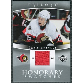 2006/07 Upper Deck Trilogy Honorary Swatches #HSDH Dany Heatley