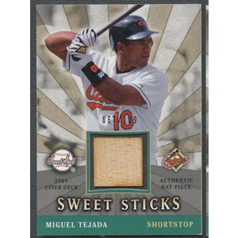 2004 Sweet Spot #TE Miguel Tejada Sweet Sticks Bat #067/199