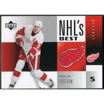 2004/05 Upper Deck NHL's Best #NBNL Nicklas Lidstrom /75