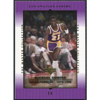 2000 Upper Deck Lakers Master Collection #9 Michael Cooper /300