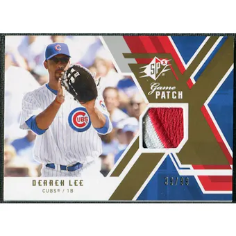 2009 Upper Deck SPx Game Patch #GJDL Derrek Lee /99