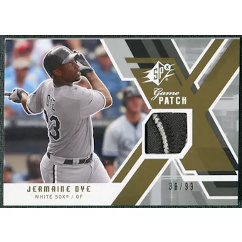 2009 Upper Deck SPx Game Patch #GJJD Jermaine Dye /99