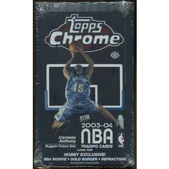 2003/04 Topps Chrome Basketball Hobby Box