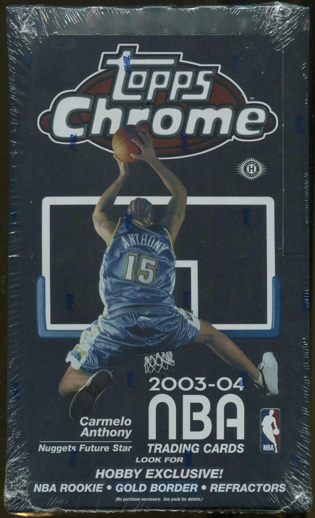 Chris Bosh - Autographed 2003 Topps Chrome Rookie Card - Sports