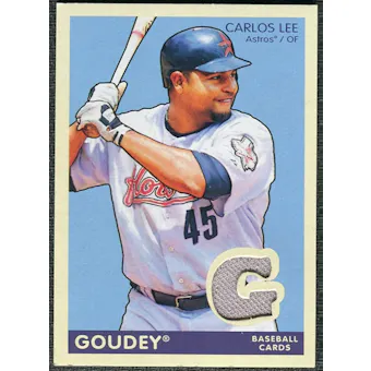 2009 Upper Deck Goudey Memorabilia #GMCL Carlos Lee
