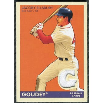 2009 Upper Deck Goudey Memorabilia #GMJE Jacoby Ellsbury