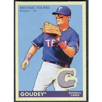 2009 Upper Deck Goudey Memorabilia #GMMY Michael Young