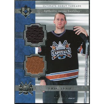 2006/07 Upper Deck Ultimate Collection Ultimate Debut Threads Jerseys #DJEF Eric Fehr /150