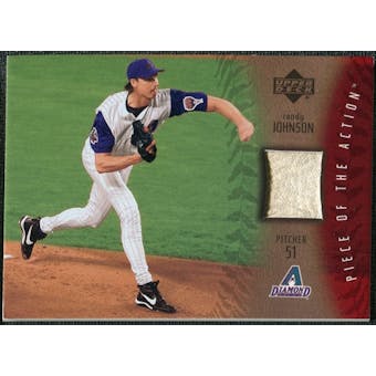 2003 Upper Deck Piece of the Action Game Ball #RJ Randy Johnson SP