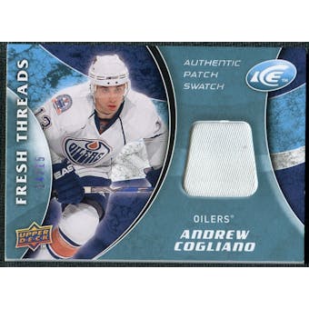2009/10 Upper Deck Ice Fresh Threads Patches #FTAC Andrew Cogliano 14/15