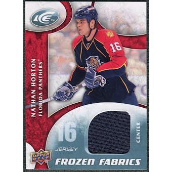 2009/10 Upper Deck Ice Frozen Fabrics #FRNH Nathan Horton