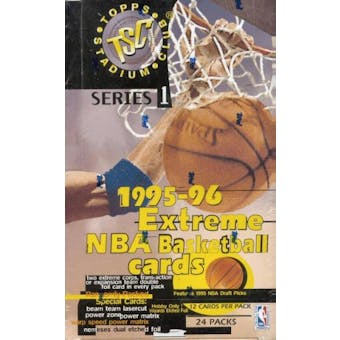 1995/96 Topps Stadium Club Series 1 Basketball Hobby Box