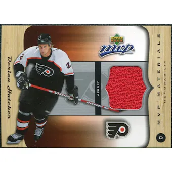 2005/06 Upper Deck MVP Materials #MDH Derian Hatcher
