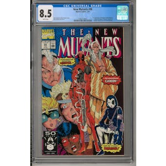 New Mutants #98 CGC 8.5 (W) *1362112003*