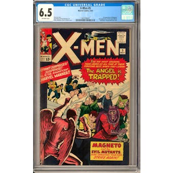 X-Men #5 CGC 6.5 (OW) *1362200007*