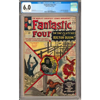 Fantastic Four #17 CGC 6.0 (OW) *1362202002*