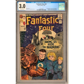 Fantastic Four #45 CGC 3.0 (OW) *1362204001*