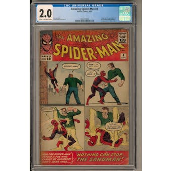 Amazing Spider-Man #4 CGC 2.0 (C-OW) *1362213008*
