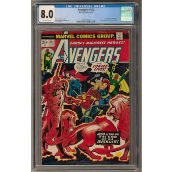 Avengers #112 CGC 8.0 (OW) *1362214007*