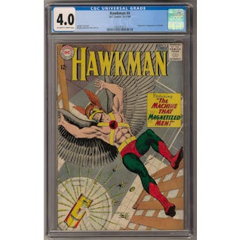 Hawkman #4 CGC 4.0 (OW-W) *1362215013*