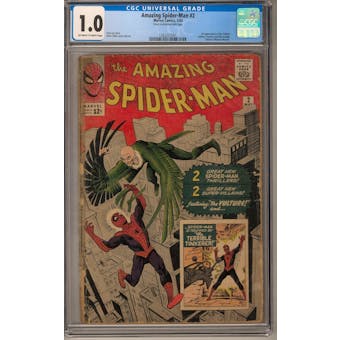 Amazing Spider-Man #2 CGC 1.0 (OW-W) *1362237001*
