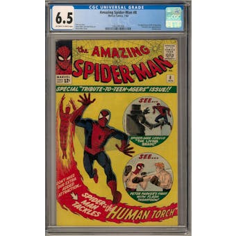 Amazing Spider-Man #8 CGC 6.5 (OW-W) *1362241006*