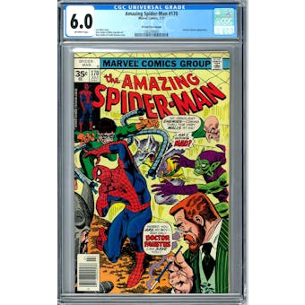 Amazing Spider-Man #170 35 Cent Price Variant CGC 6.0 (OW) *1362243001*