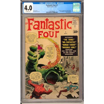Fantastic Four #1 CGC 4.0 (OW) *1362246004*