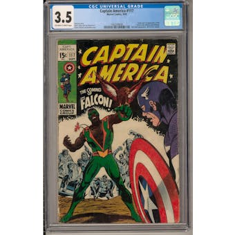 Captain America #117 CGC 3.5 (OW-W) *1362249006*