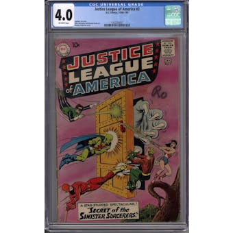 Justice League of America #2 CGC 4.0 (OW) *1362250007*