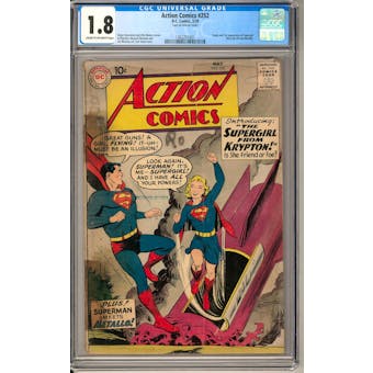 Action Comics #252 CGC 1.8 (C-OW) *1362251001*