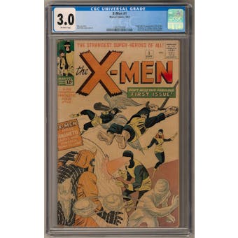X-Men #1 CGC 3.0 (OW) *1362251004*